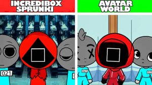 ncredibox Sprunki VS Avatar World: Шизофренический Сплит» (Definitive Horror Rhythm Edition)