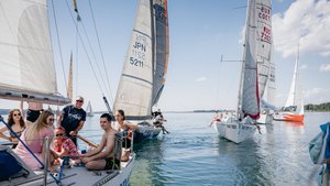 Парусная регата с командой #RusakovTeam