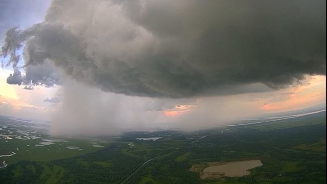 Как буря шла на Хабаровск 22.07.25. Crux35 vista.