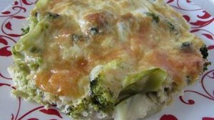 Запеканка из брокколи
