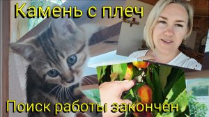 Переезд на ЮГ 🌞  Камень с плеч 😌 Поиски работы закончились