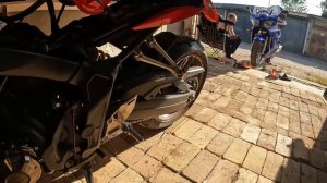 Honda cbr650r не много обслужили и чутка покатали