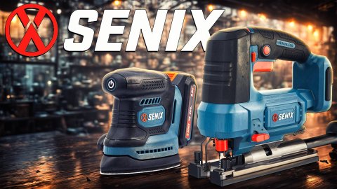 Аккумуляторный лобзик и шлифмашина SENIX