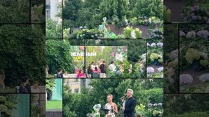 Фестиваль - показ мод «Зелёный подиум» в Саду имени Н. Э. Баумана.