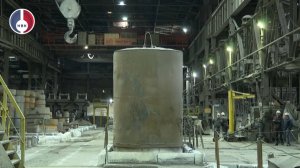 На Кушвинском заводе запустили машину центробежной отливки особо крупных валков