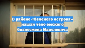 В районе «Зеленого острова» нашли тело омского бизнесмена Мацелевича