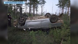 Пьяный водитель слетел в кювет между Мирным и Светлым и отправил в больницу двух женщин