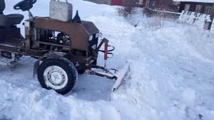 Самодельный минитрактор классика 4×4