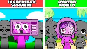 ncredibox Sprunki VS Avatar World: Двойной Кошмар (Ultimate Normal/Horror Edition)