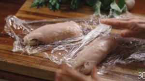 You must try this Cheesy Chicken Meal - Stuffed Chicken Breast with Mushroom and Ham (1)