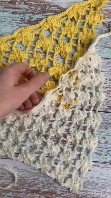 Косынка крючком, подробное описание в первом комментарии #nataliverezhu #30косынок смотреть онлайн