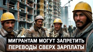 Мигрантам могут запретить переводы сверх зарплаты