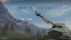 WoT Blitz. Бои на Объект 260, Jagdtiger, Char Mle. 75.