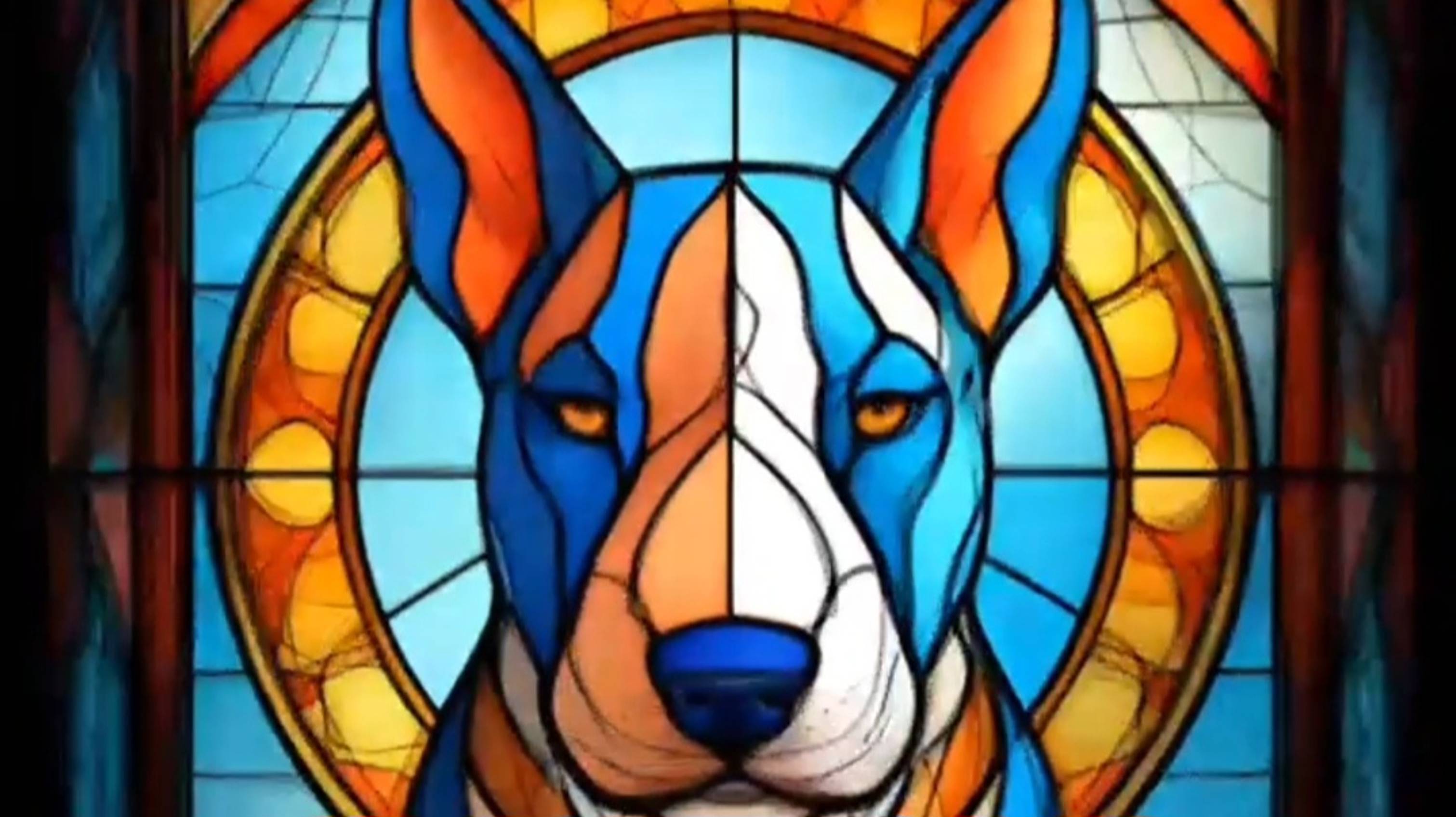 Витражные собаки 🐕 🐶 #АСМР #ASMR #собаки #витраж #искусство #творчество смотреть онлайн