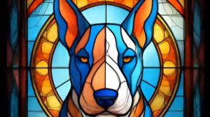 Витражные собаки 🐕 🐶 #АСМР #ASMR #собаки #витраж #искусство #творчество