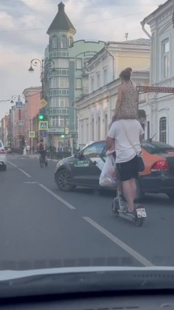 В Самаре обнаружили двухэтажного самокатчика
