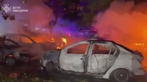 🔴Сегодня ночью во время налёта «Гераней» на аэродром Школьный в Одесской области🔴