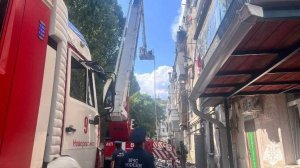 В Новороссийске произошло возгорание в многоэтажном доме