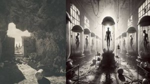 Вход в полую Землю на острове в Северном Ледовитом океане