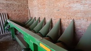 Жатка кукурузная John Deere 608C экспресс-обзор от Константина Сорокина