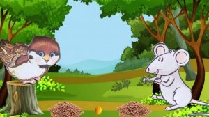 сказка-23 мышь и воробей