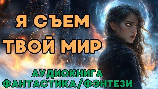 АУДИОКНИГА ФАНТАСТИКА/ФЭНТЕЗИ: Я СЪЕМ ТВОЙ МИР СЛУШАТЬ