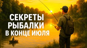 Секреты рыбалки на крупного леща и карпа в последние дни июля!