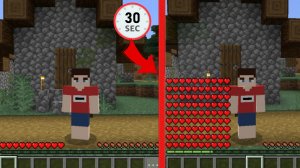 Майнкрафт но каждые 30 секунд здоровье меняется | ManeLego minecraft