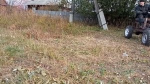 Самодельный минитрактор "Классика" с ПВМ. Ходовые испытания.