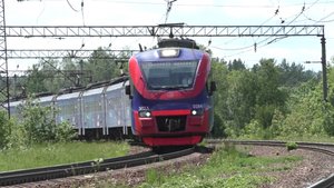 Электропоезд ЭП2Д-0084 ЦППК РЭКС Калуга - Москва