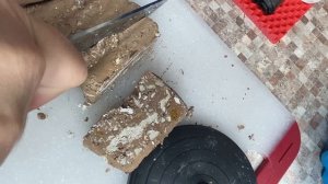 Что вышло? Рулет из глины.