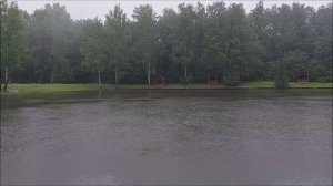 Утренний обзор с нижнего водоёма. Клёвое место, Лосиный остров.