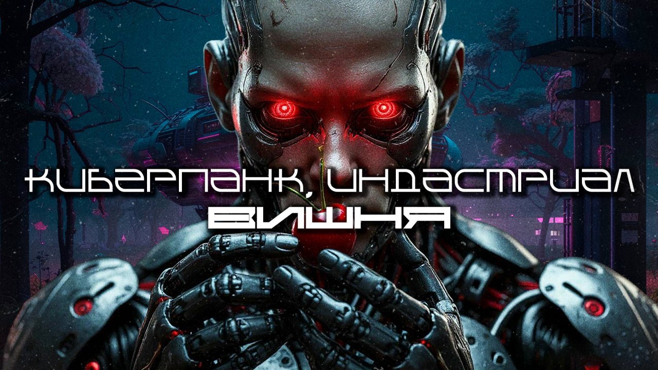1 Час Cyberpunk Подборка - Вишня (Cherry), Darksynth, EBM, Industrial, Киберпанк, Мрачное Техно