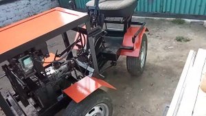 Минитрактор "переломка"