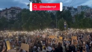 #Инсайд. Начались протесты в Украине против задержания сотрудников НАБУ и как не странно ЗеЕрмака