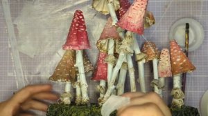 Светильник "МУХОМОРЫ".