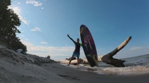 Балтийское море на SUP-борде