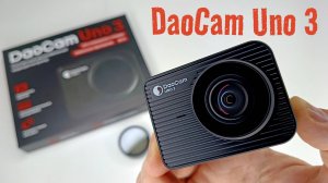 DaoCam Uno 3 — компактный 4К видеорегистратор с GPS и WIFI