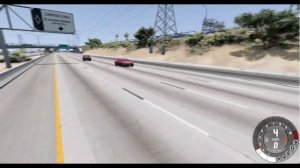 BeamNG drive  Гонка под текстурами