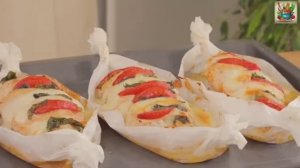 🍗 Невероятно вкусное куриное филе с шпинатом и сыром моцарелла