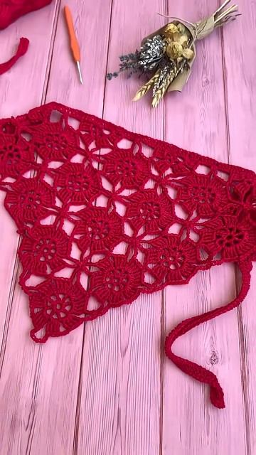 Мастер-класс по ссылке в шапке профиля #nataliverezhu #30косынок #вязание смотреть онлайн