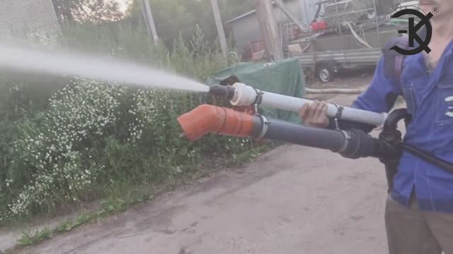 НАСОСНЫЙ АГРЕГАТ ДРПН КМ 50 В КОМПЛЕКСЕЕ С РУЧНЫМ ВОДОСТРУЙНЫМ УСТРОЙСТВОМ.