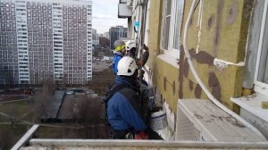 Утепление и герметизация швов фасада панельного дома