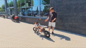 Питбайк XMOTOS JET 125 14"/12". Мотосалон ТАТ МОТО. Часть 168.