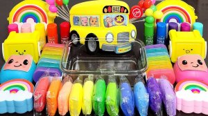 ASMR RAINBOW Cocomelon, Самое Яркое видео про Слаймы ASMR