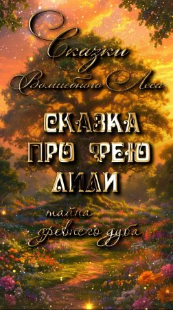 Сказка про фею Лили. Тайна древнего дуба.