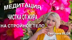 МЕДИТАЦИЯ ЧИСТКА ОТ ЖИРА #онлайн #медитации #shorts #светланаведа
