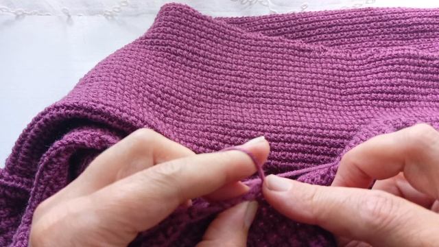 Набор петель на планку для кардигана. смотреть онлайн