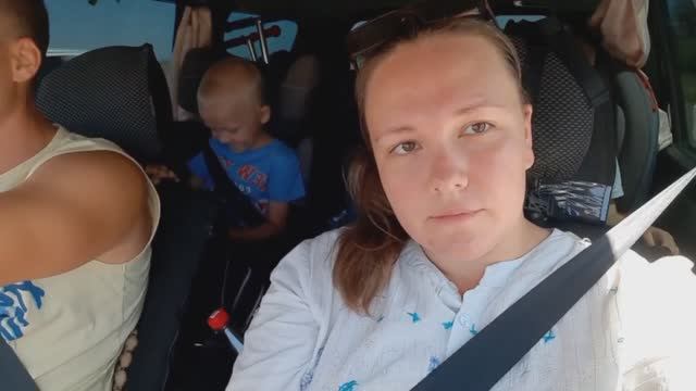 В Крым на море с детьми на машине ч.3 Алушта Демерджи Санта-Барбара Балаклава Мариуполь 2024г смотреть онлайн