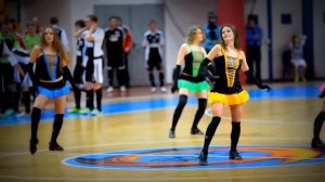 cheerleaders . russian girls